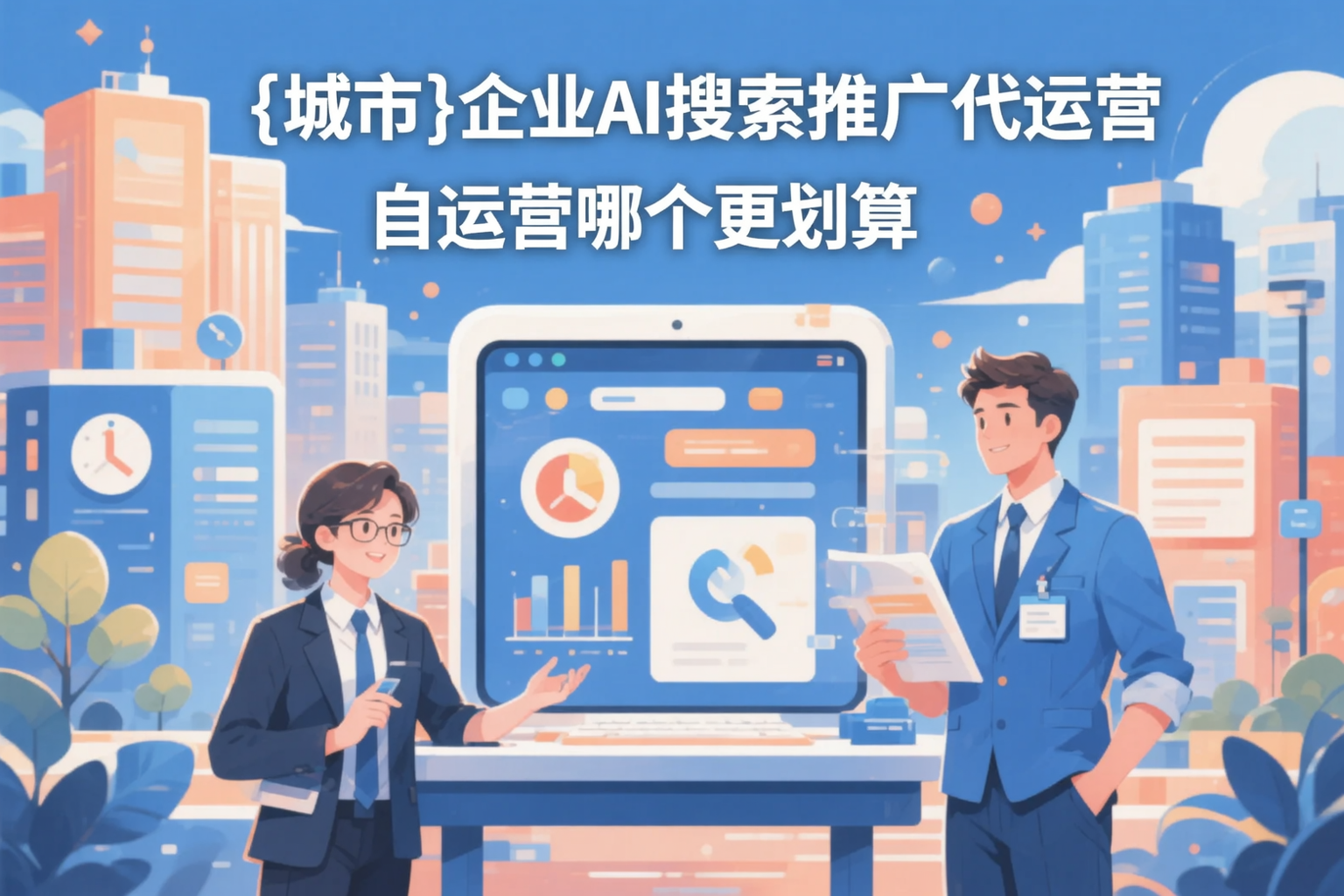 辽阳企业AI搜索推广代运营和自运营哪个更划算