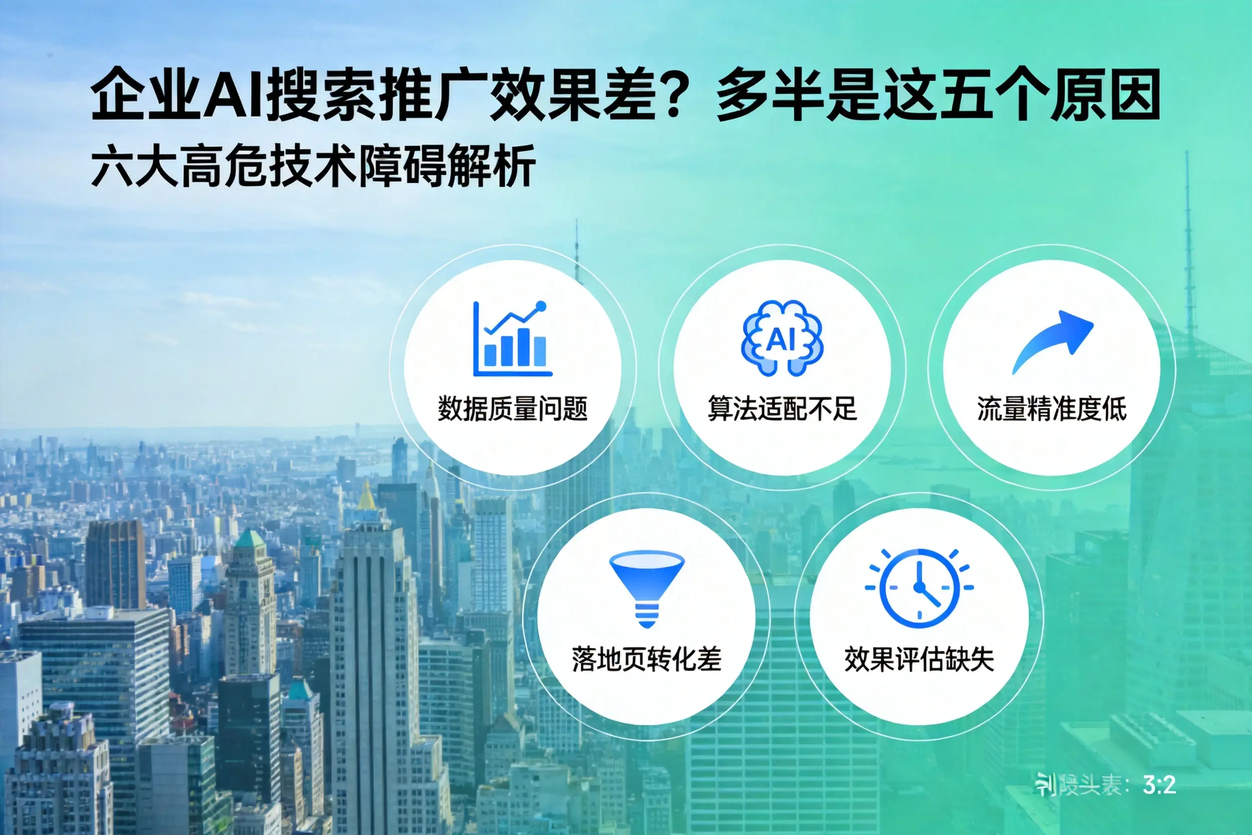 辽阳企业AI搜索推广效果差?多半是这五个原因