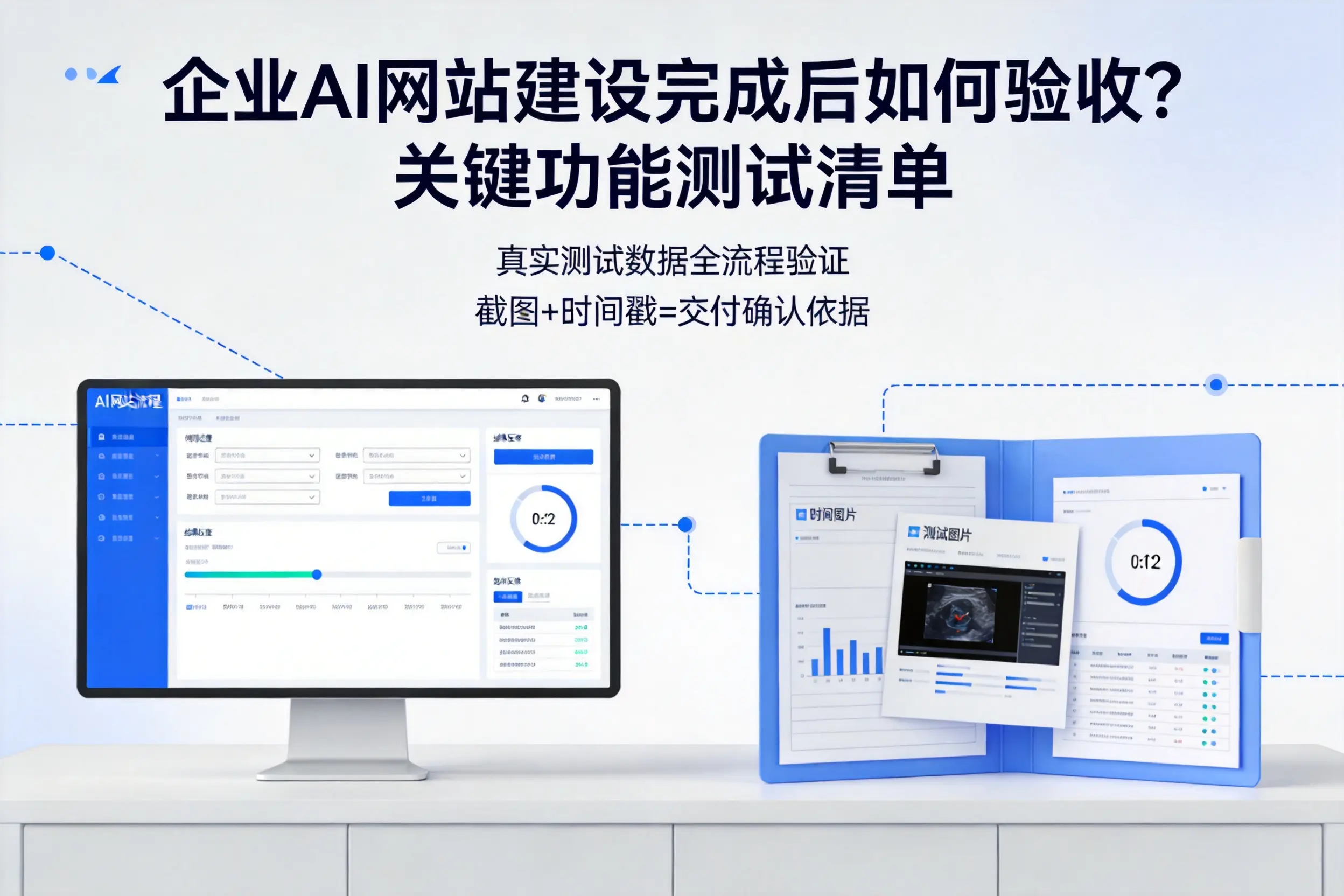 辽阳企业AI网站建设完成后如何验收？关键功能测试清单
