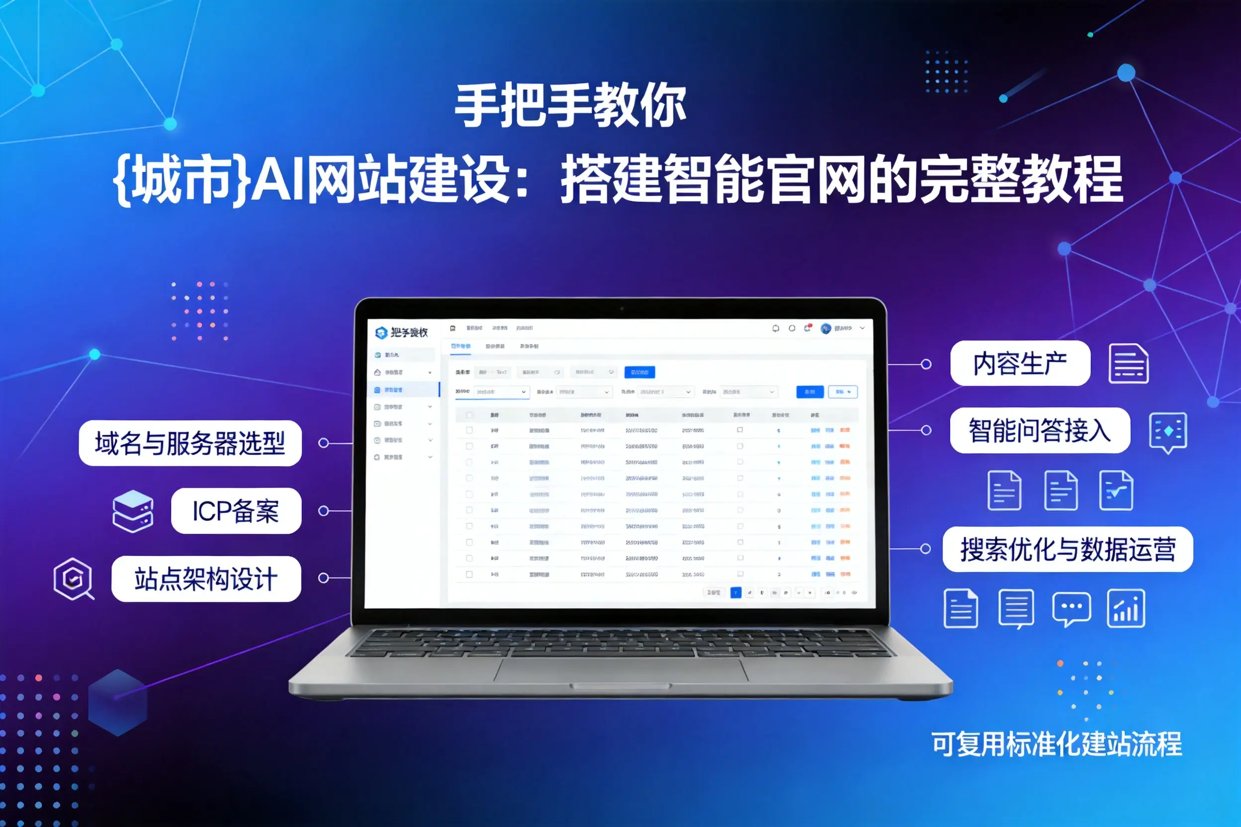 手把手教你辽阳AI网站建设：搭建智能官网的完整教程