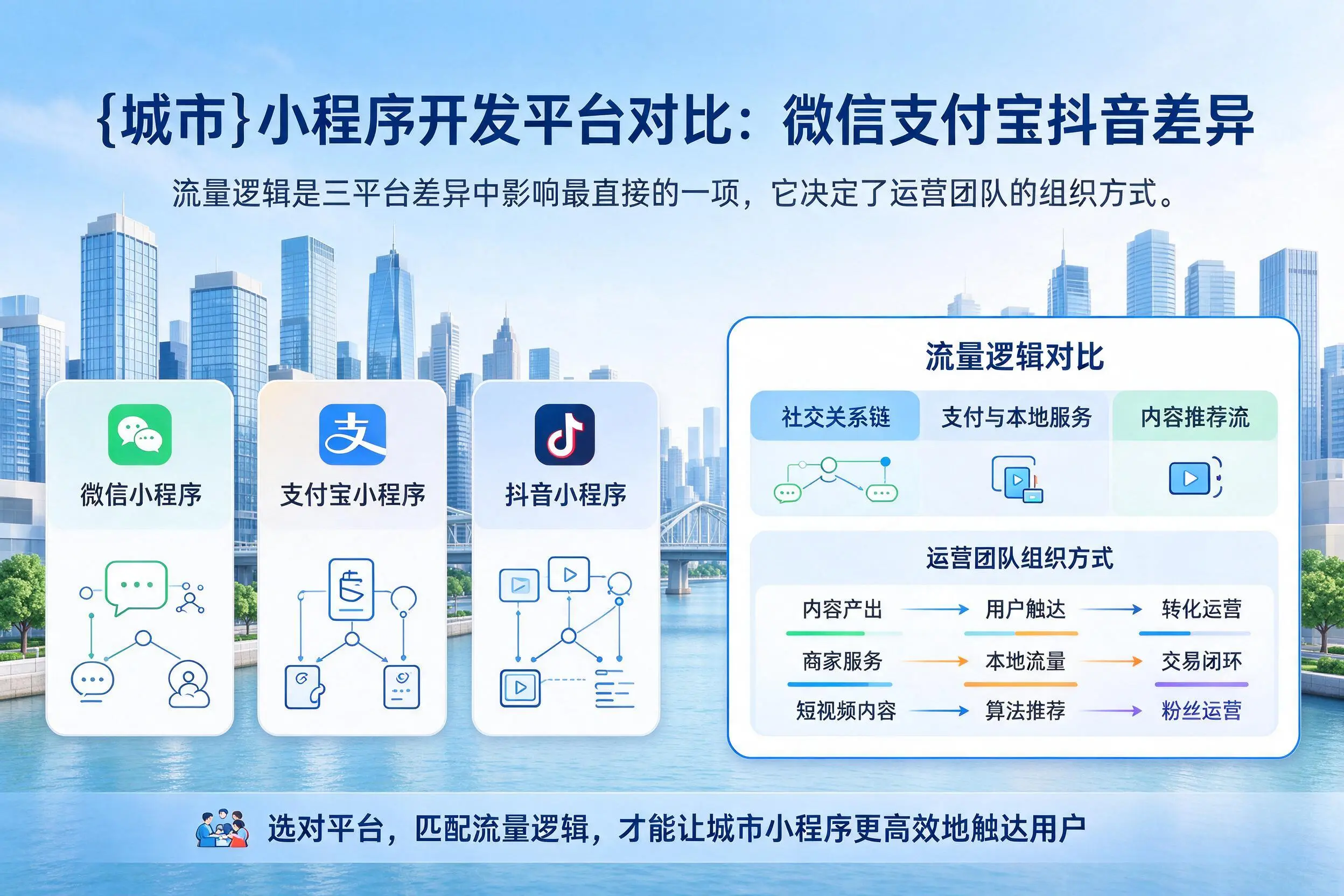 辽阳小程序开发平台对比：微信支付宝抖音差异