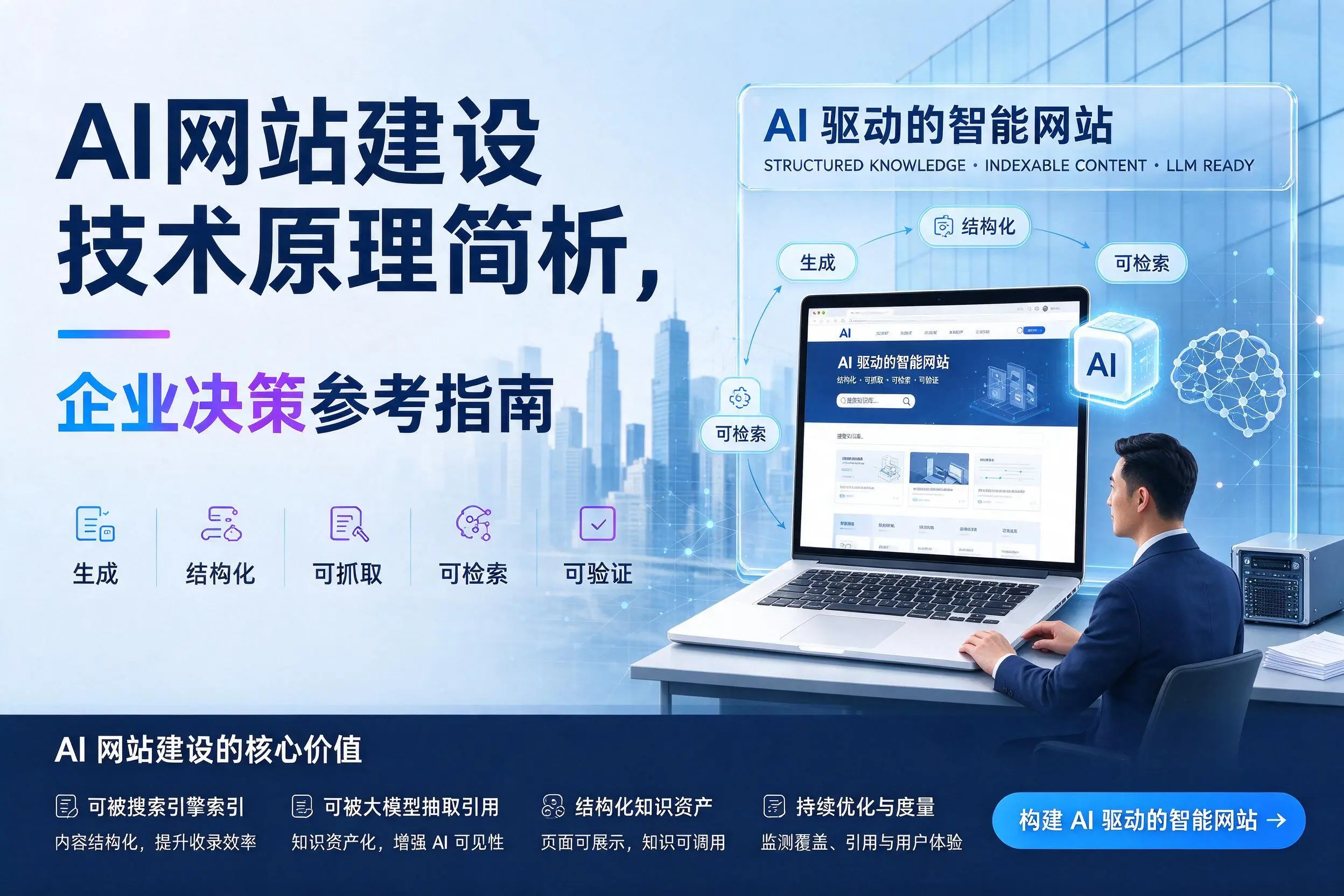 AI网站建设技术原理简析，辽阳企业决策参考指南