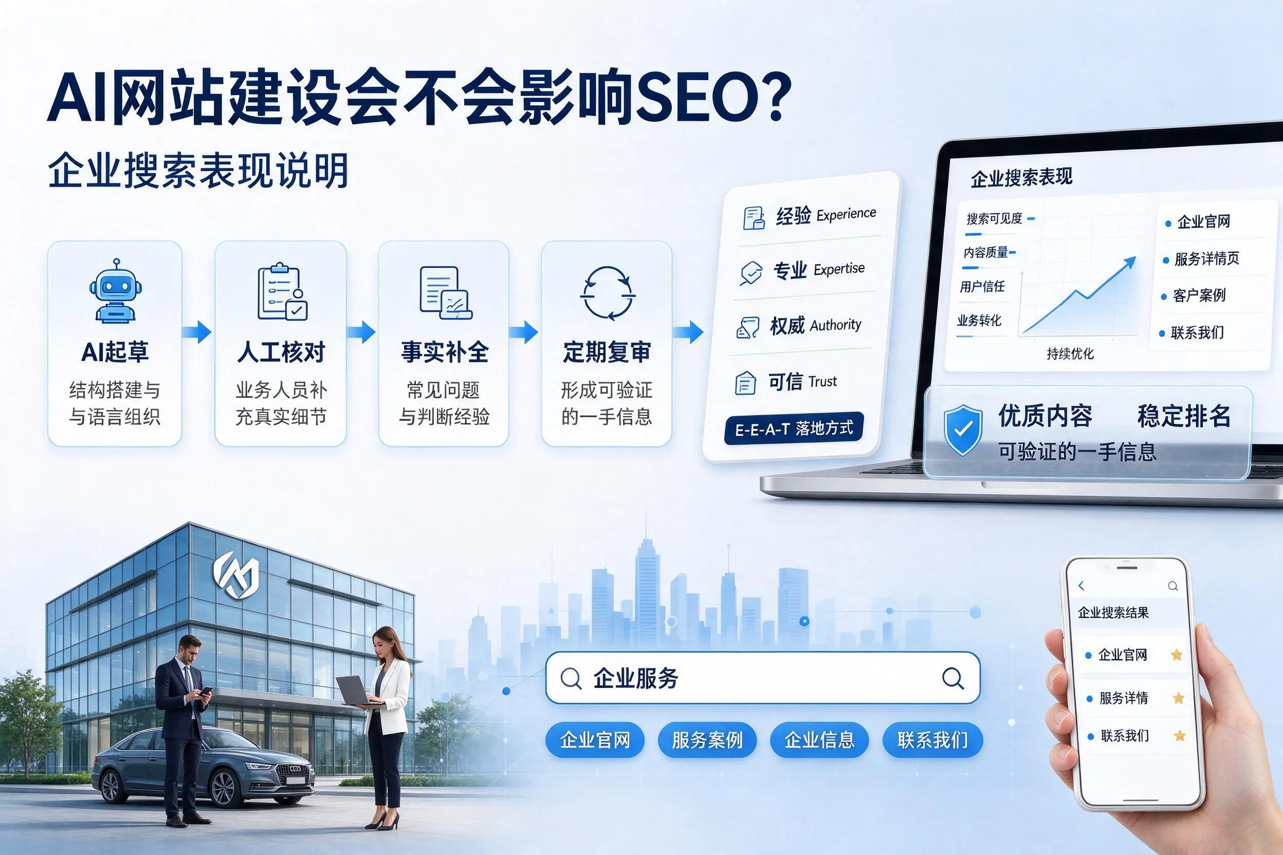 AI网站建设会不会影响SEO？辽阳企业搜索表现说明